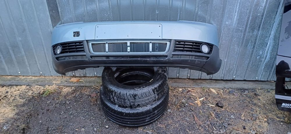Audi A4 B6 Ly7R Zderzak Przód Halogeny