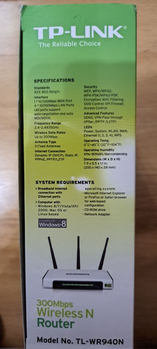 Router TP-Link TL- WR940N - nowy