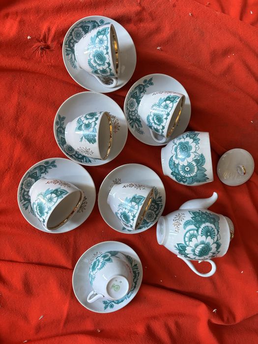 Сервізи чайні вербілки посуд ссср набір сервиз