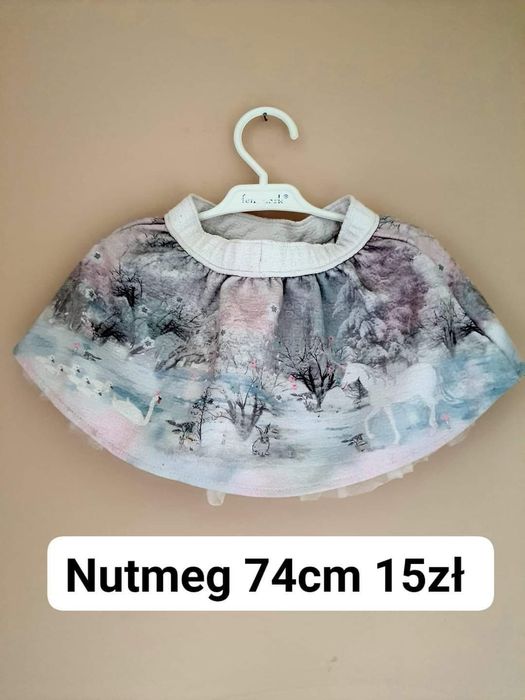 Spódniczka dla dziewczynki Nutmeg 74cm 6-9 miesięcy