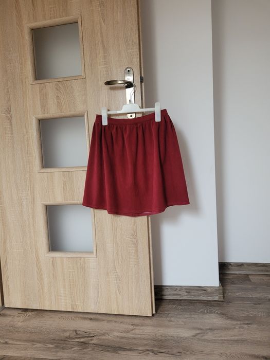Bordowa spódniczka S/M