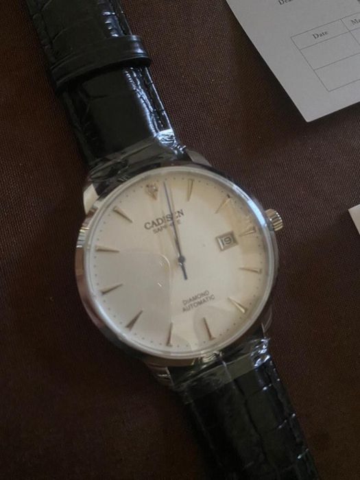 Relogio CADISEN  9015 Miyota novo nacaixa original