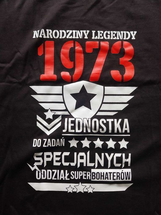 Tshirt koszulka rocznik 1973