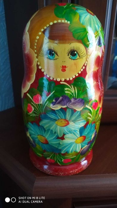 Керамические копилки. Матрешка