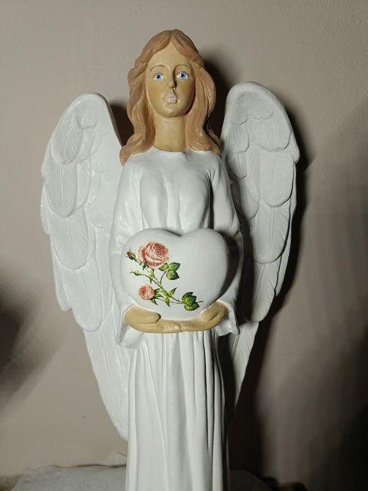 Anioł gipsowy 43 cm