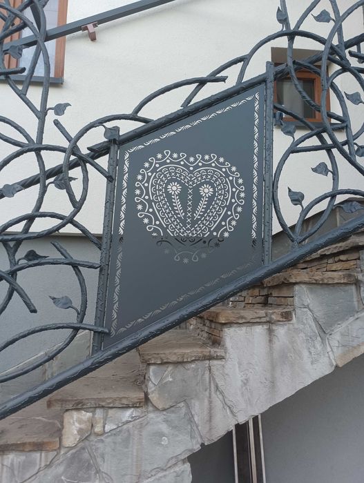 Balustrady bramy ogrodzenia