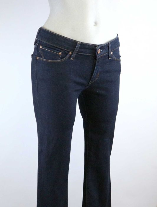 Levis Demi Curve Bootcut Slim W28 L34 spodnie jeansy dzwony pas 2 x 37/39 cm
