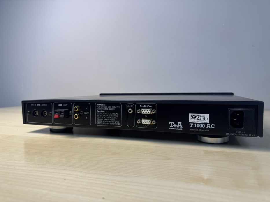 Tuner T+A Pulsar T1000 AC - Hi‑Fi FM/AM stereo solidny sprzęt, pamięć