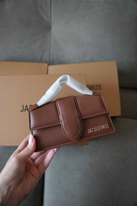 Сумки Jacquemus Small з коробкою Коричневий Brown