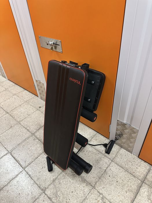 Cadeira de ginasio dobravel