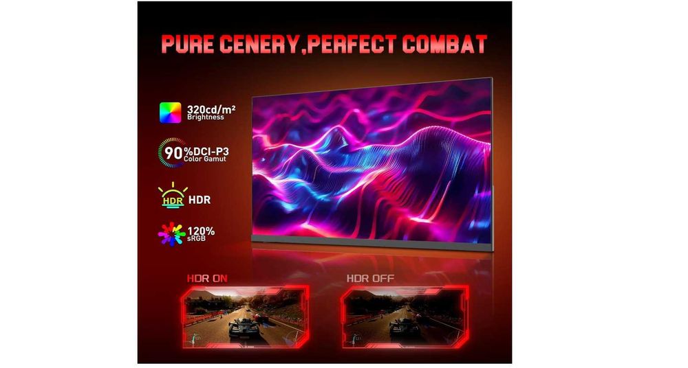 Monitor gamingowy Minifire 24.5" 200 hz Full HD 1080p 1 MS