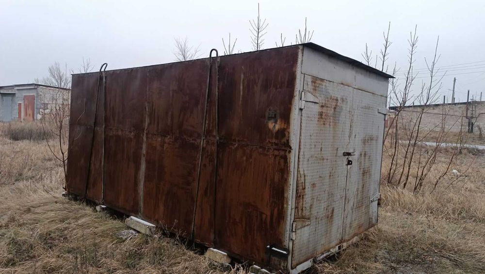 Металевий Гараж - Контейнер.