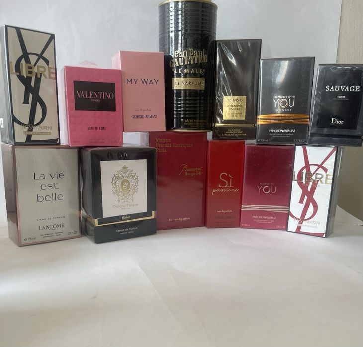Perfumy damskie i męskie rózne modele