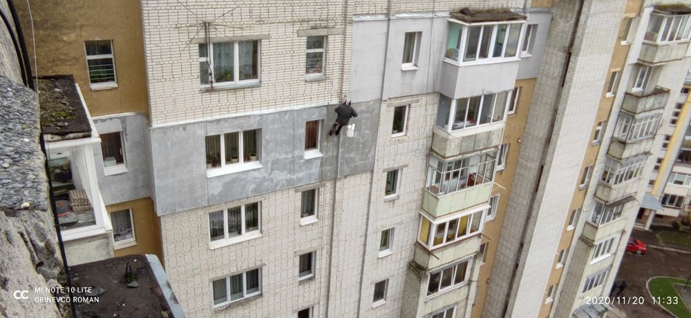 Висотні роботи! Промисловий альпінізм