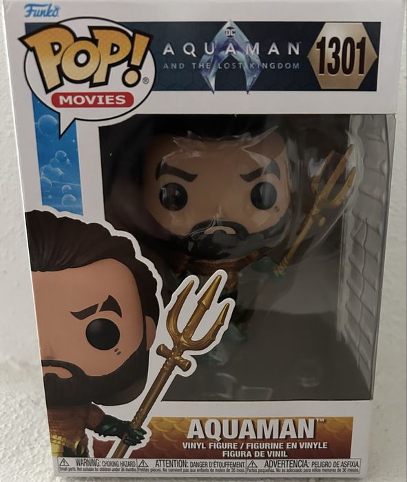 Funko pop - lot - Marvel, Batman, Aquaman e Drax