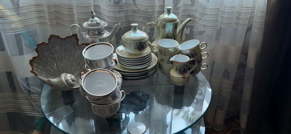 Сервізи, хрусталь