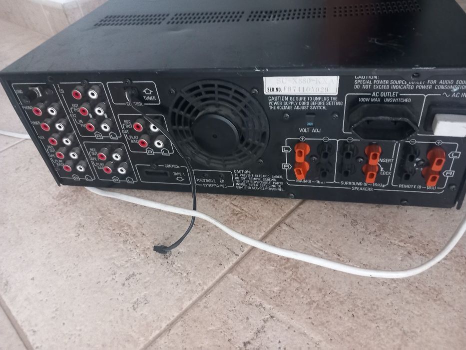 Amplificador Technics para peças