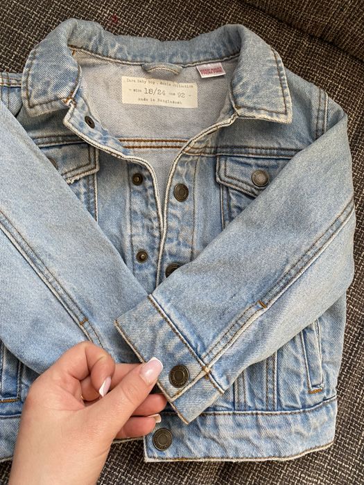 Куртка джинсова zara 92 розмір