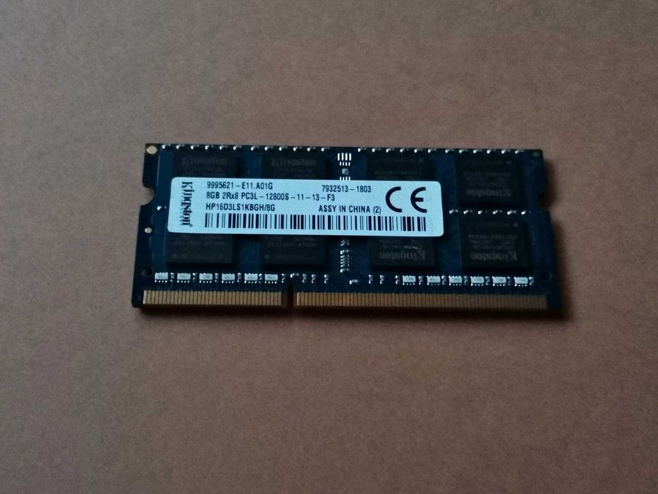 DDR3 8GB KingSton 12800 L