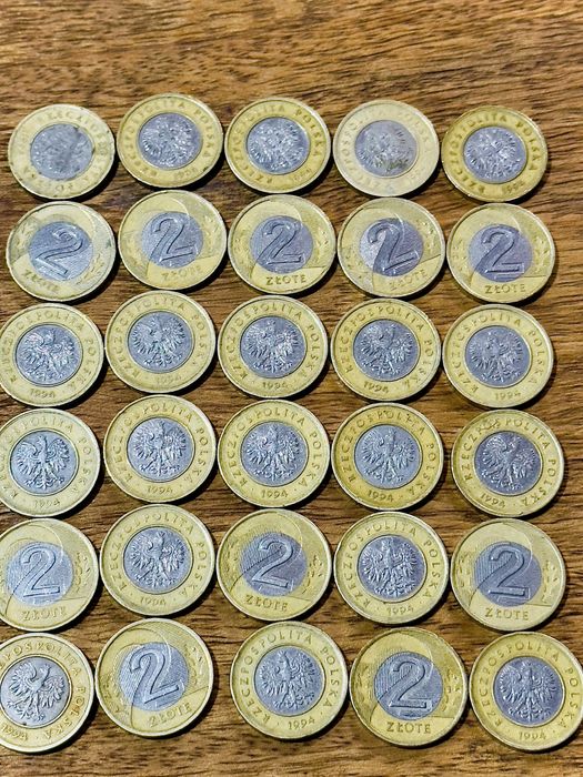 Sprzedam monety 2 zl z 1994 roku