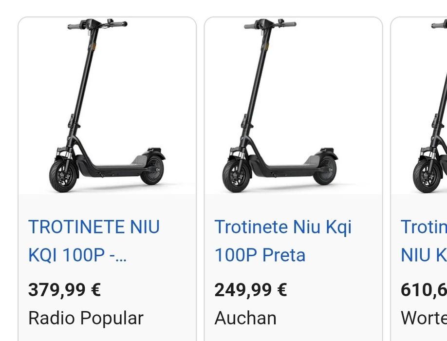 Patinete NIU KQi 100P