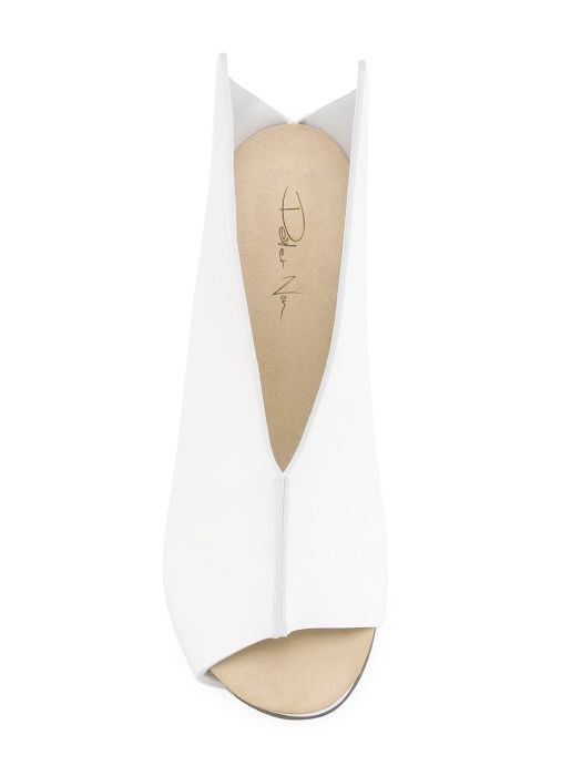 Ексклюзивне взуття. Туфлі - босоніжки від Peter Non 39,5