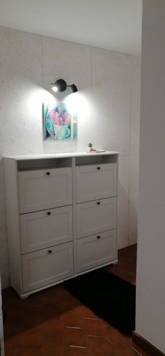 Quarto individual com 22 m2