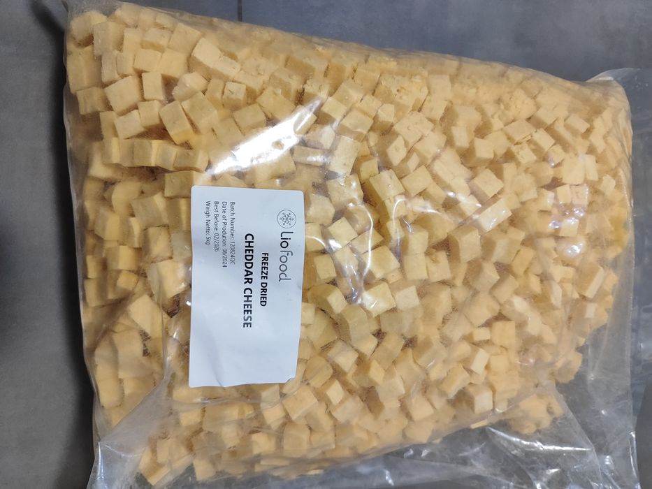 Liofilizowany ser cheddar 1kg