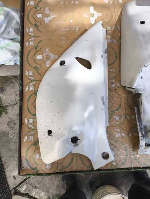 KTM Lc4 ogon boczki lampa tył rączki komplet