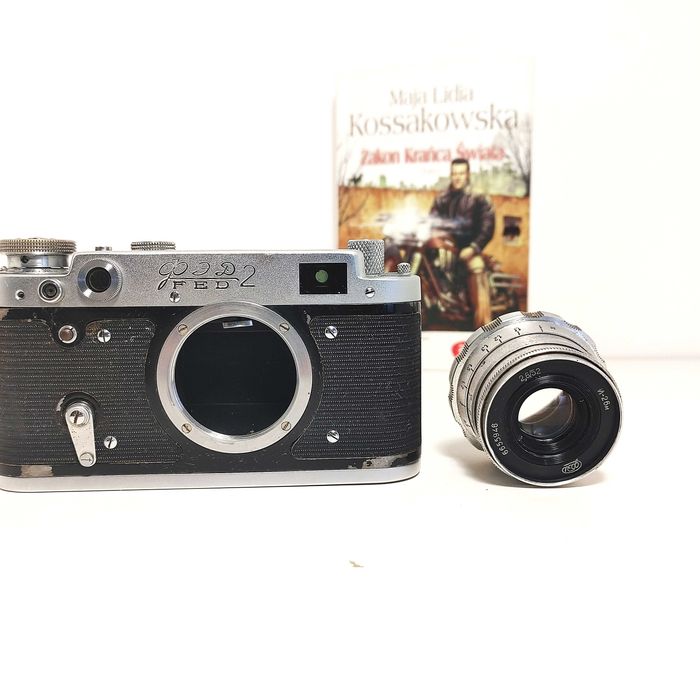 Dalmierz FED 2 model D Analogowy aparat fotograficzny ŁADNY STAN 1966r