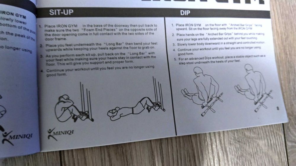 Iron Gym, Айрон Джим тренажер турнік бруси, пінорезина