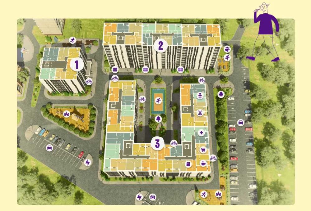 Продам 2-кімнатну квартиру в ЖК Сонячний. Розтермінування 3 роки.