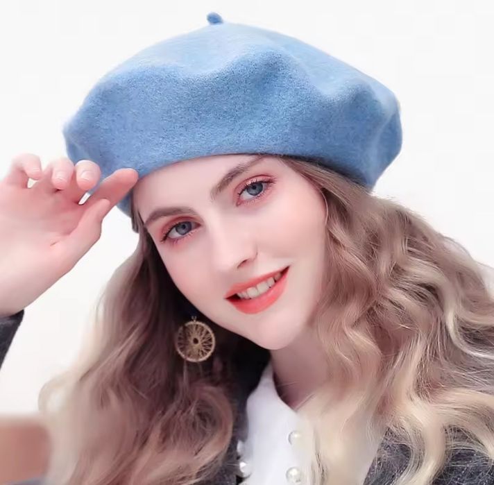 Новий вовняний берет