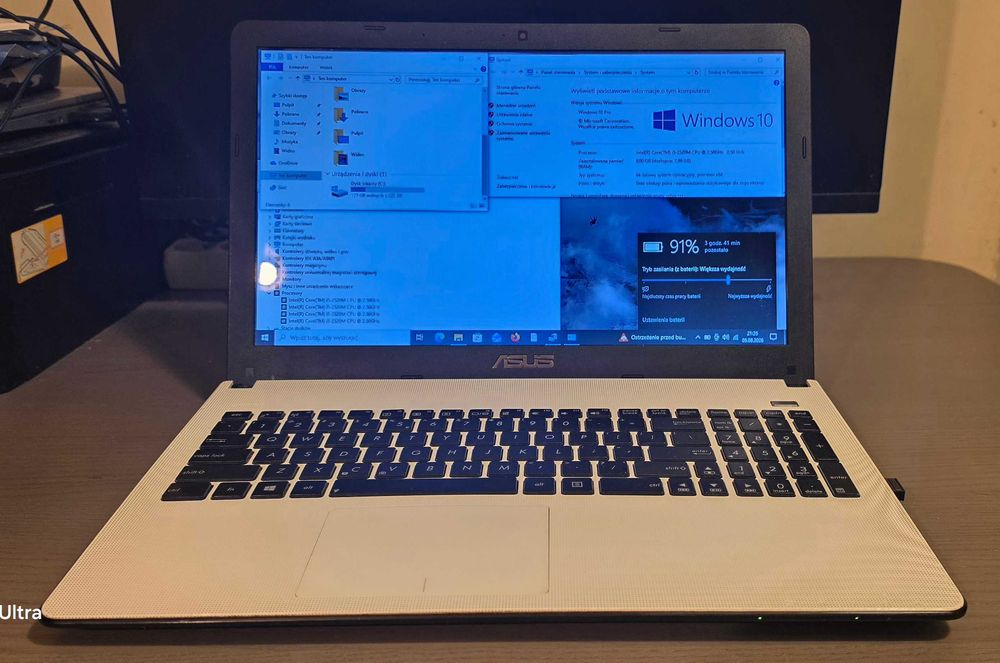 ASUS X501A | i5 | 8GB RAM | 240GB SSD | Windows 10 | Dobra Bateria!