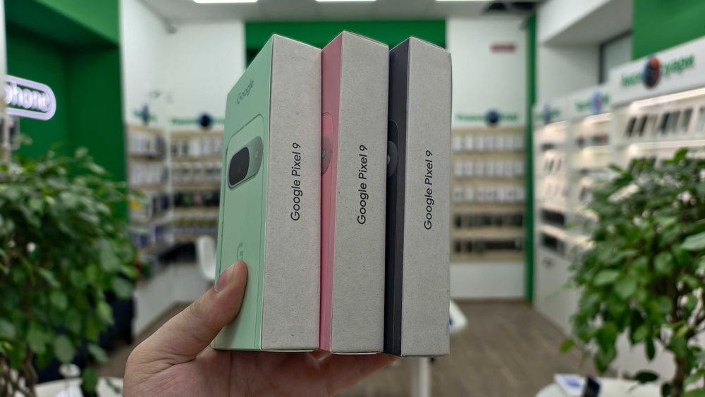 Магазин NEW Google Pixel 9 12/128GB Obsidian/Peony/Wintergreen