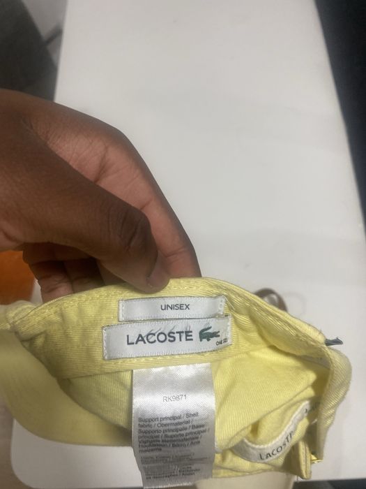 Chapeu da lacoste