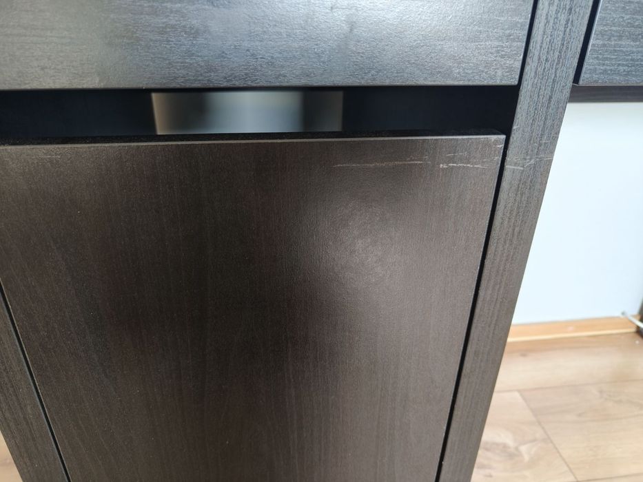 Biurko IKEA Mickey czarny brąz