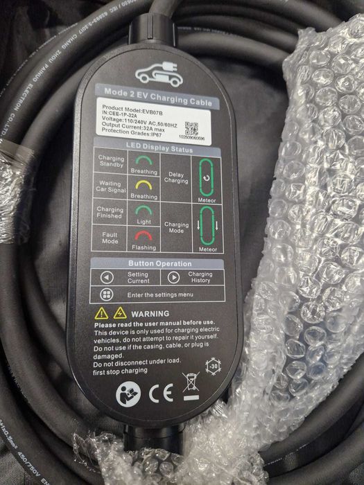 Box para carregar carro elétrico 22kw 400v ou 7,2kw a 230v monofasico
