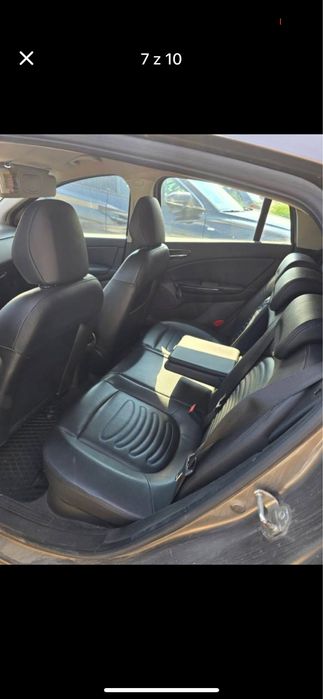Wnetrze skórzane, fotele grzane Fiat Bravo 2