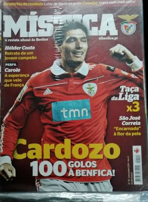 8 revistas da publicação oficial do Benfica MISTÍCA