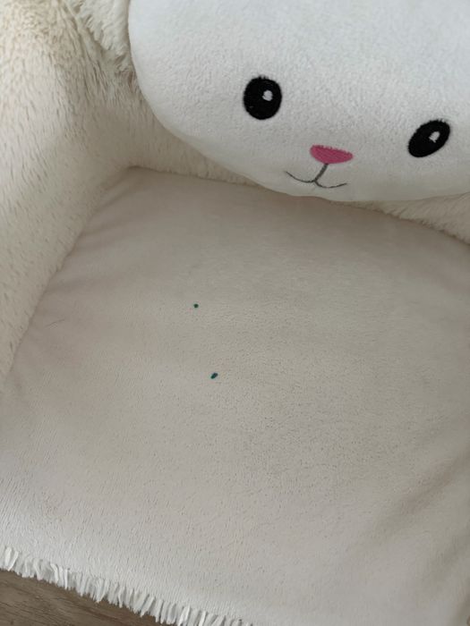 Fotelik pluszowy dla dzieci