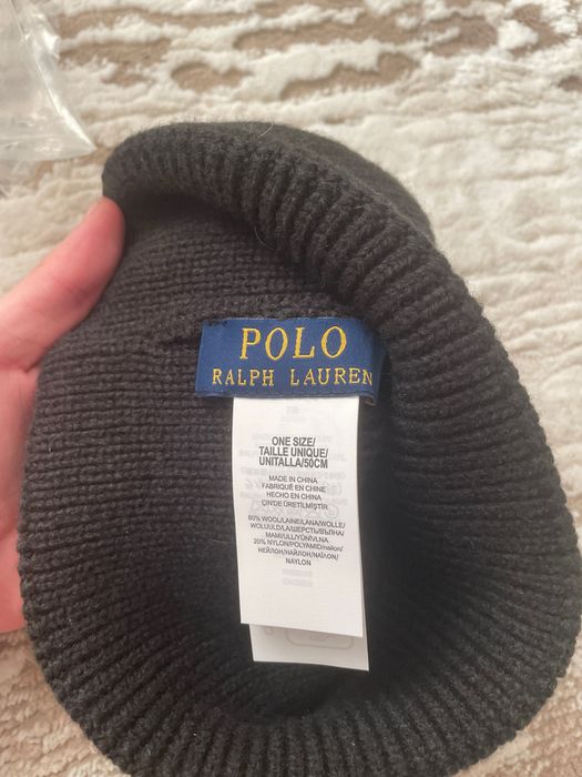 шапка Polo Bear (Polo Ralph Lauren) drip drill old money