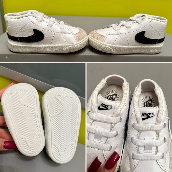 ‼️ перші кросівки Nike Blazer Mid 18,5 р пінетки кеди мокасини