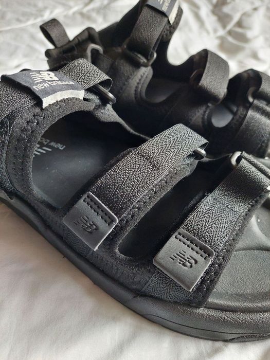 Сандалі New Balance Sandals 36-44р Унісекс Black Grey