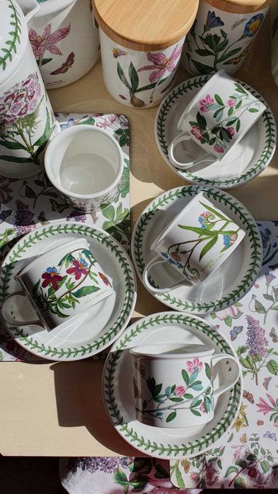 Кавовий набір Portmeirion Botanic Garden, вінтаж, Англія
