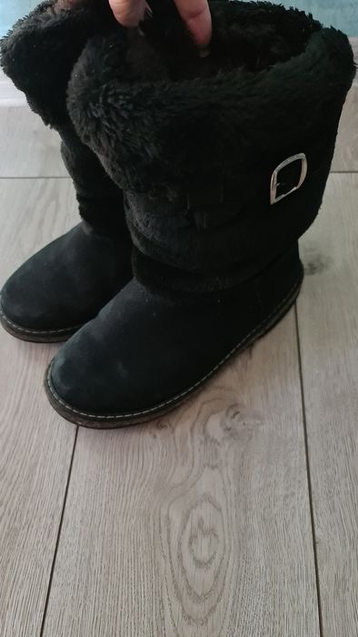 Тёплые унты, угги из натураной кожи