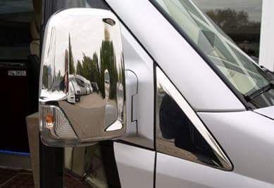 Хром накладки для Mercedes Sprinter 2013+ Кенгурятник Пороги Тюнинг