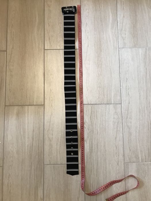 Сукня чорна у білу полоску