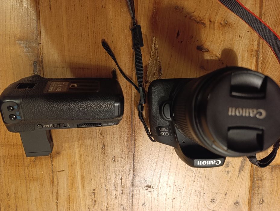 Canon EOS 750D + 18-55mm + Grip + 2 Baterias