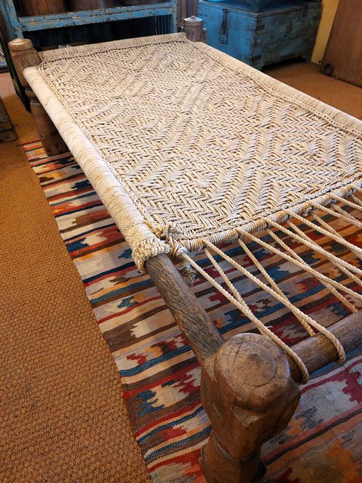 Cama Indiana Tradicional "Charpai"